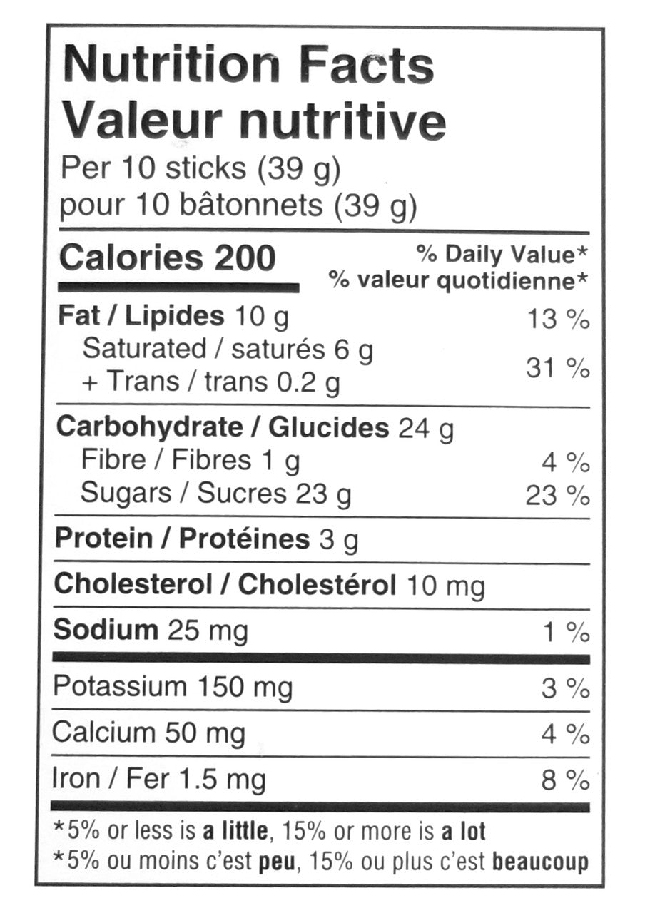 Waterbridge Belgian Slimstix, Milk Chocolate Orange Sticks, 75g/2.6 oz. Box {Imported from Canada}